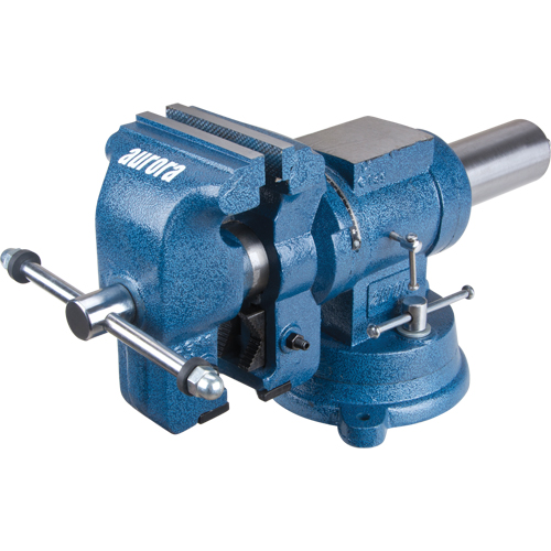 Multi-Purpose Bench Vise, 5" Jaw Width, 3-1/10" Throat Depth Ontario Packaging