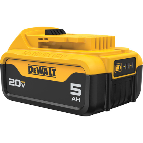 Max XR&reg; Premium Battery Pack, Lithium-Ion, 20 V, 5 A Ontario Packaging