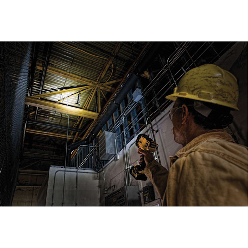 Max Cordless Jobsite Spotlight, LED, 1000 Lumens, Rechargeable Batteries Ontario Packaging