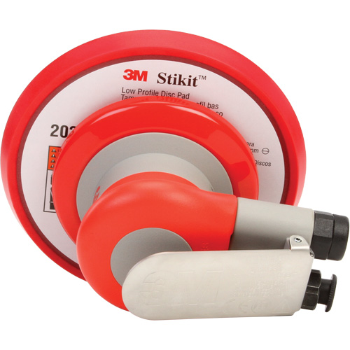 Ponceuse orbitale al&eacute;atoire sans aspiration, Dia 6", Entr&eacute;e 1/4" NPT, 12 000 Tr/min Ontario Packaging
