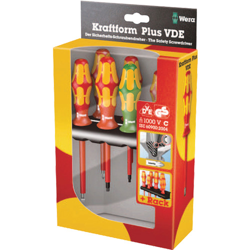 Jeu de tournevis isol&eacute;s 160 i / 168 i /6 VDE, 1000 V, 6 M Ontario Packaging