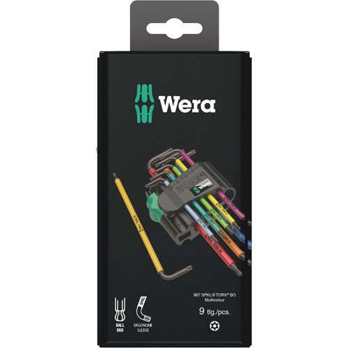 Jeu de cl&eacute;s en L, 9 mcx, Torx Ontario Packaging
