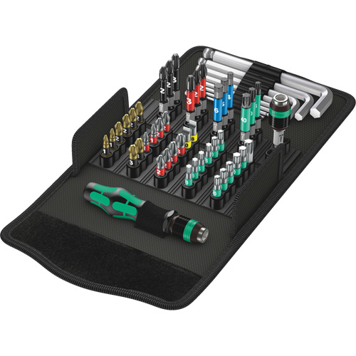 Jeu de tournevis Multi 100 Kraftform Kompakt 52 mcx, 6-1/32" lo, Prise Plastique Ontario Packaging