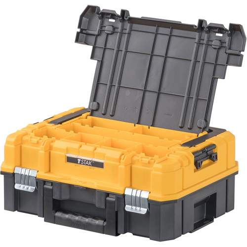 Coffre &agrave; outils avec poign&eacute;e longue TSTAK I, 17-1/4" x 13" x 6-3/8", Noir Ontario Packaging