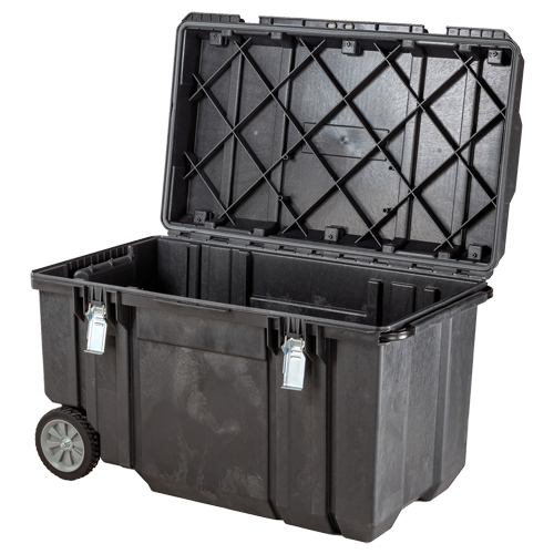 TOUGH CHEST Mobile Storage, 38-29/32" x 23-3/32" x 24-5/16", Black Ontario Packaging