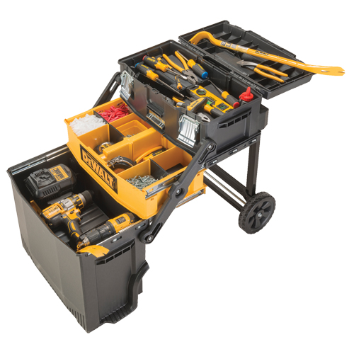 Multi-level Workshop, 16-3/16" W x 21-1/2" D x 28-13/16" H, Black Ontario Packaging