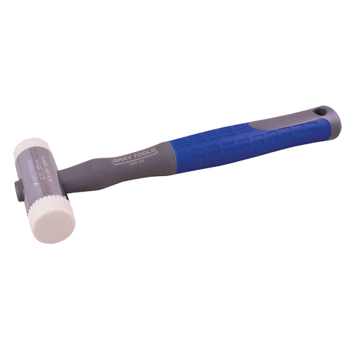 Hammer with Nylon Tips, 12 oz. Head Weight, 11-1/2" L Ontario Packaging