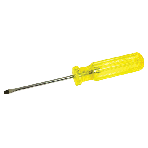 Tournevis &agrave; fente, 3/16", 8-1/4" lo, Prise Plastique Ontario Packaging