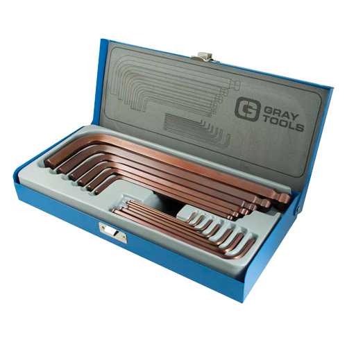 Long Arm Ball Hex Key Set, 13 Pcs., Imperial Ontario Packaging