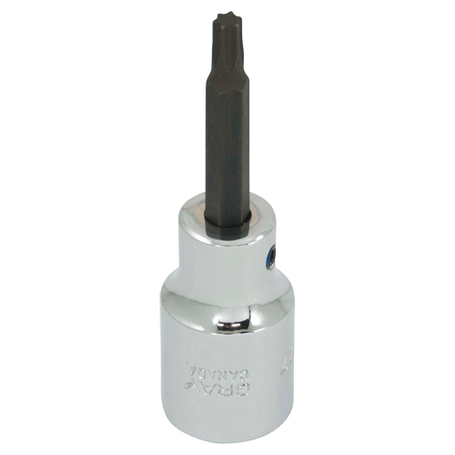 Douille, Torx, T-27 x 3" lo, Prise Prise carr&eacute;e 1/2" Ontario Packaging