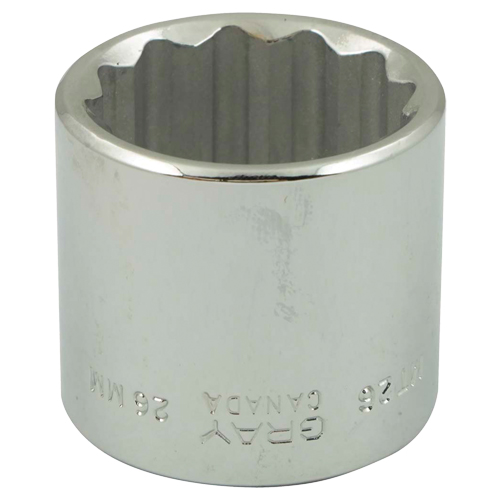 Douille, 6 mm, Prise 3/8", 12 pans Ontario Packaging