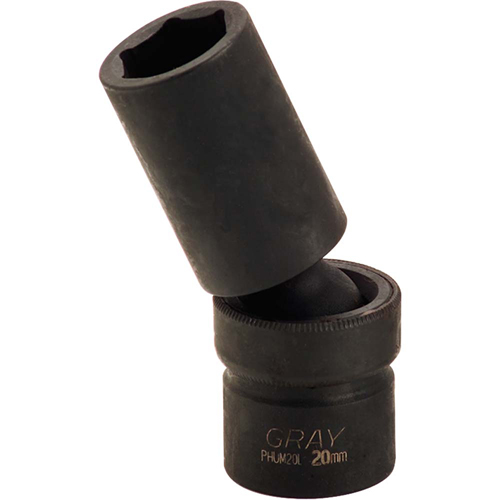 Universal Joint Socket , 10 mm, 1/2" Drive, 6 Points Ontario Packaging