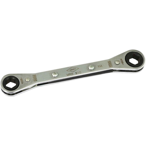 Flat Ratcheting Box Wrench Ontario Packaging