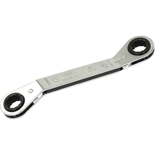 Offset Ratcheting Box Wrench   Ontario Packaging