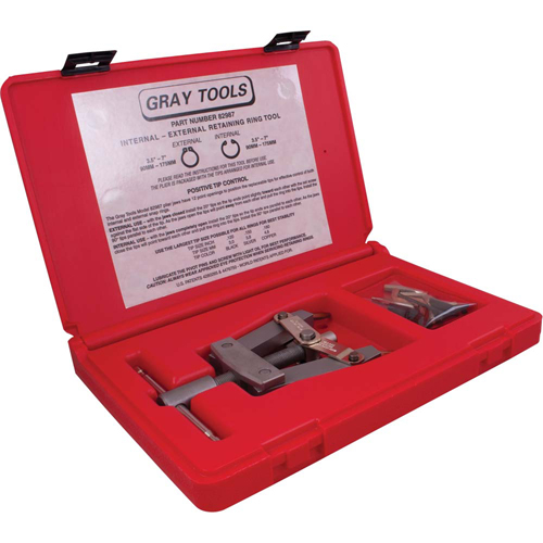 Internal/External Retaining Ring Tool with Tip Set, 13 Pieces Ontario Packaging