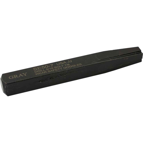 Straight Type Screw Extractor, 7, For Screw Size 7/8", Carbide Ontario Packaging