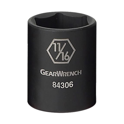 Socket, Impact, 3/4", 3/8" Drive, 6 Points Ontario Packaging