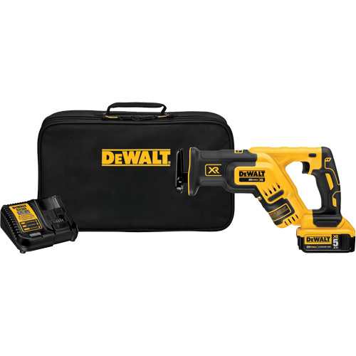 Ensemble de scie alternative compacte sans balais Max XR, 20 V, Lithium-ion Bloc-pile, 0-2900 coups/min Ontario Packaging