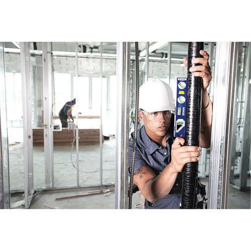 250 Series Heavy-Duty Torpedo Level, 9" L, Aluminum, 4 Vials, Magnetic Ontario Packaging