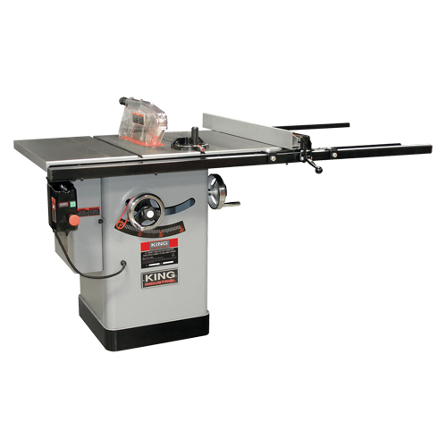 Cabinet Table Saw with Riving Knife, 230 V, 9.6 A, 3850 RPM Ontario Packaging