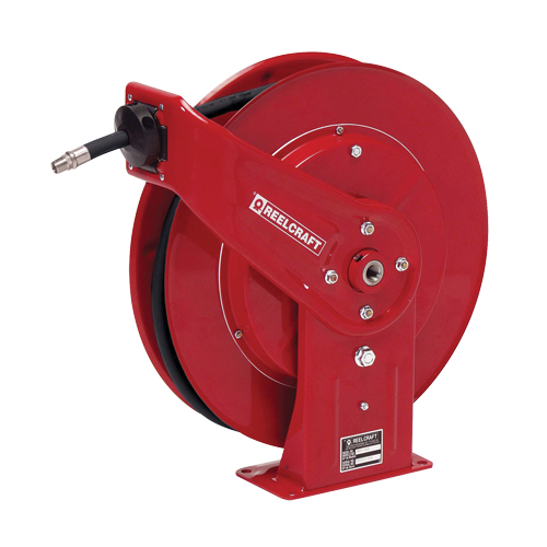 Hose Reel, Air/Water, 1/2" x 50', Single Hose, 300 psi Ontario Packaging