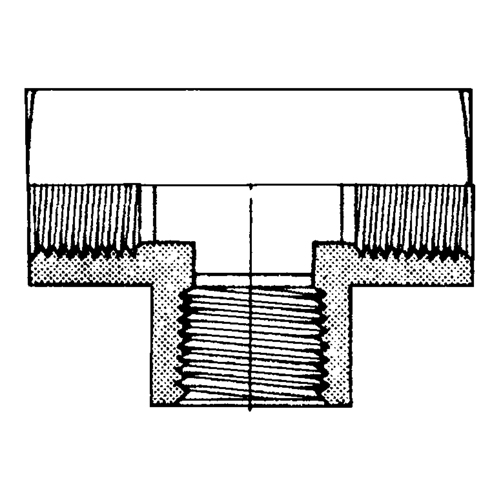 Raccord En T&eacute; Femelle, Laiton, 1/8" Ontario Packaging