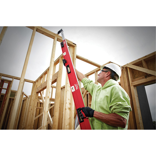 RedStick Expandable Level, I-Beam, 12' L, Aluminum, 3, Magnetic Ontario Packaging