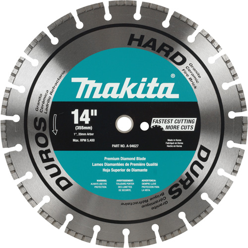 Hard Material Turbo Diamond Blade Ontario Packaging