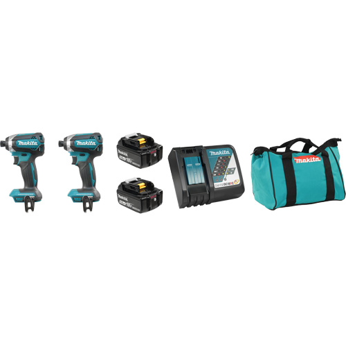 Ensemble de 2 outils avec moteur sans balai LXT, Lithium-ion, 18 V Ontario Packaging