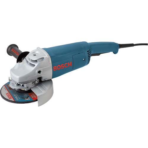Large Angle Grinder with Rat Tail Handle, 7", 120 V, 15 A, 6500 RPM Ontario Packaging