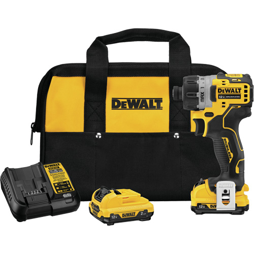 Trousse de tournevis &agrave; moteur sans balai Xtreme, 1/4", 12 V, 200 UWO couple max., Lithium-ion bloc-pile Ontario Packaging