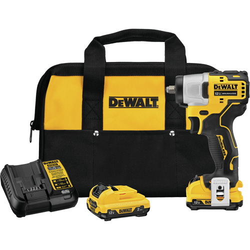 Xtreme Brushless Impact Wrench Kit, 12 V, 3/8" Socket Ontario Packaging