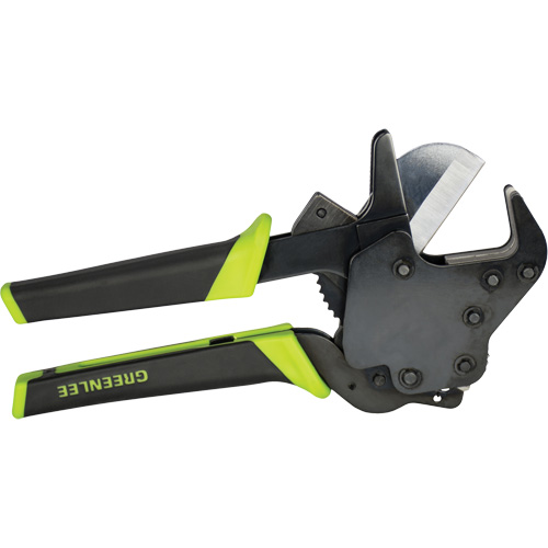 Quick-Release Ratcheting PVC Cutter, 1-5/8" Capacity Ontario Packaging