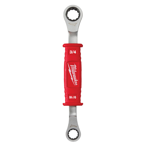 Lineman's 2-in-1 Insulated Ratcheting Box Wrench Ontario Packaging