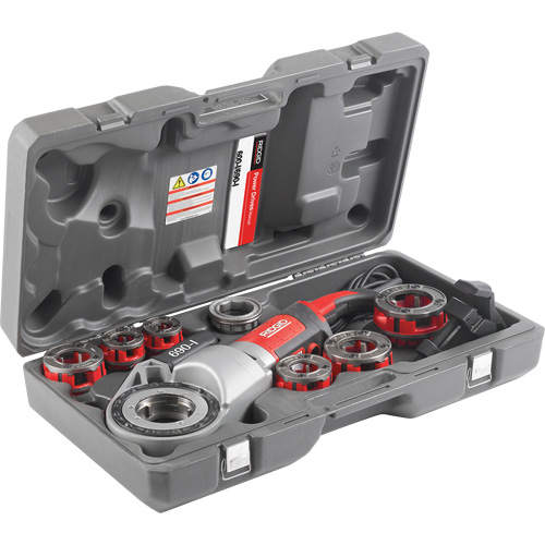 Syst&egrave;me de filetage motoris&eacute; manuel, 36 tr/min, Filetage de la tige 1/8" - 2" Ontario Packaging