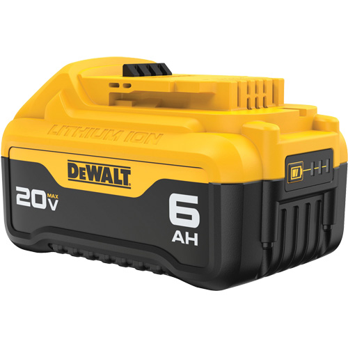 Bloc-piles Max XR Premium, Lithium-ion, 20 V, 6 Ah Ontario Packaging