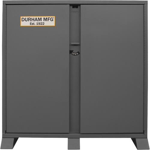 Jobsite Storage Shelving Cabinet, Steel, 47.5 Cubic Feet, Grey Ontario Packaging