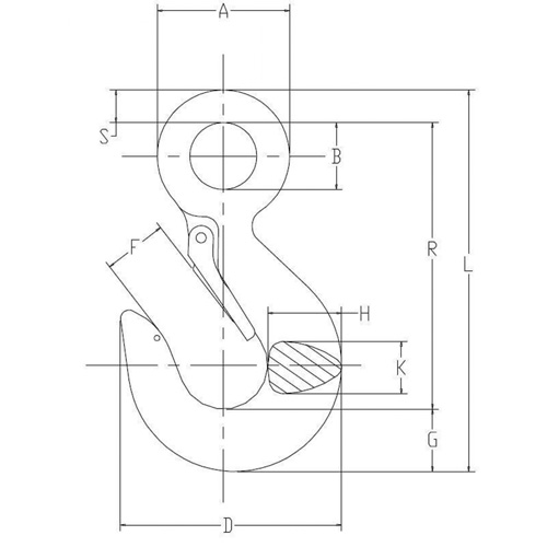 Crochet de palan Ontario Packaging