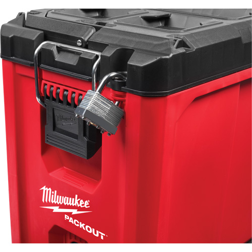 Coffre &agrave; outils compact Packout, 10" x 16-1/5" x 13", Noir/Rouge Ontario Packaging