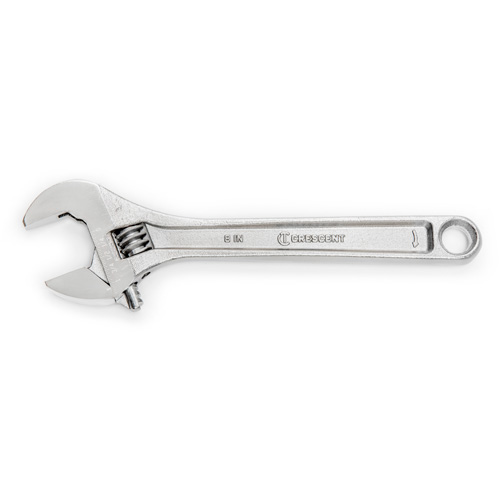 Cl&eacute; &agrave; molette — en sac, 8" lo, la max. 1-1/8"/29 mm, Chrome Ontario Packaging