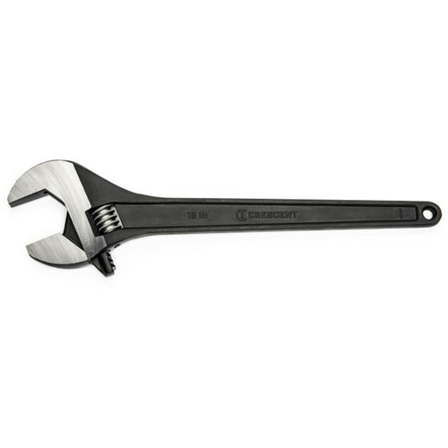 Cl&eacute; &agrave; molette, 18" lo, la max. 2", Noir Ontario Packaging