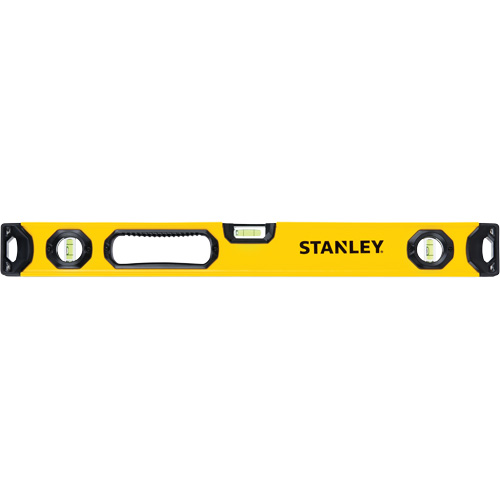 Level, Box, 2' L, Aluminum, 3, Non-Magnetic Ontario Packaging