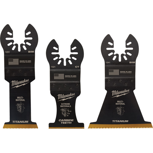 Ensemble de lames pour coupe de mat&eacute;riaux multiples Open-Lok pour outil polyvalent Ontario Packaging