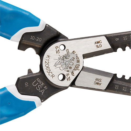 Outil polyvalent Klein-Kurve pour d&eacute;nuder, couper et sertir les fils, 8-1/4" lo, 8 - 20 AWG Ontario Packaging