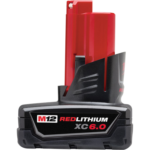 M12 Redlithium XC6.0 Battery, Lithium-Ion, 12 V, 6 Ah Ontario Packaging