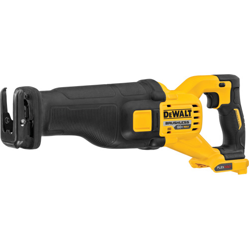 FlexVolt&reg; Max Brushless Reciprocating Saw (Tool Only), 60 V, Lithium-Ion Battery, 0-3000 SPM Ontario Packaging