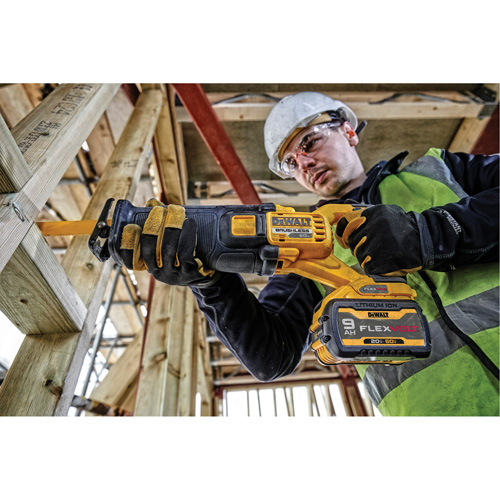 FlexVolt&reg; Max Brushless Reciprocating Saw Kit, 60 V, Lithium-Ion Battery, 0-3000 SPM Ontario Packaging