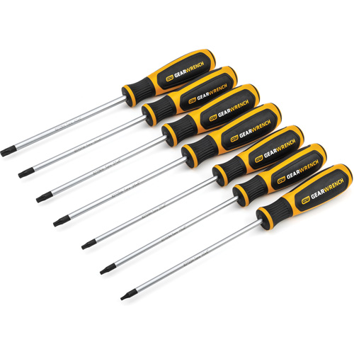 Jeu de tournevis &agrave; double mat&eacute;riaux Torx, 7 mcx Ontario Packaging