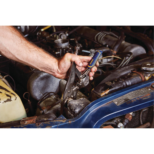 Vise-Grip&reg; Fast Release 10CR Locking Pliers, 10" Length, Curved Jaw Ontario Packaging