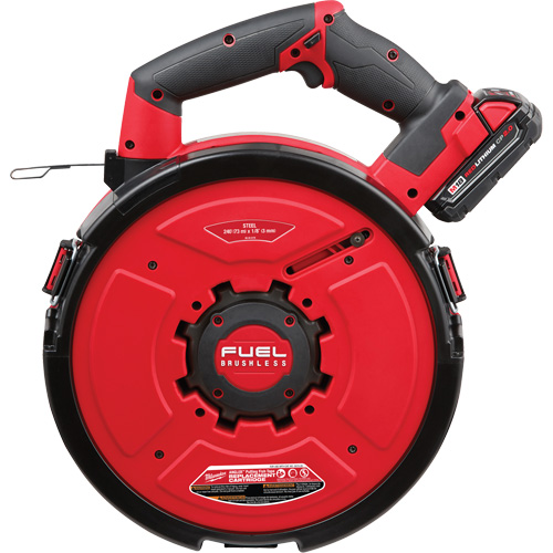 Ensemble de ruban de tirage en acier M18 Fuel Angler de 120 pi Ontario Packaging